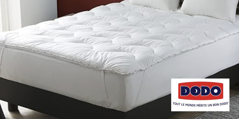 surmatelas fibre Dodo Alternatif Plume